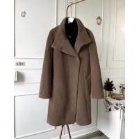 ราคา Premium เสื้อโค้ท Wool ขนสัตว์แท้ ฟูนุ่มม ( 71% Llama ) Fabric made in Italy (18256859747)