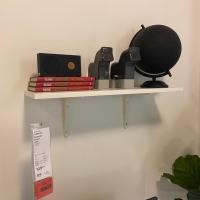 ราคา IKEA EKBY STODIS SIBBHULT BURHULT ชั้นวางของพร้อมฉากคู่ สกรูฟุก 12ตัว บรรทัดikea (2154822933)