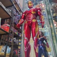 ราคา พร้อมส่งโมเดล ไอรอนแมน Ironman ขนาดจัมโบ้ Big Size สูง 80 ซม. เกรดพรีเมี่ยม งานสวยมาก รายละเอียดครบ ตั้งโชว์เท่ห์ๆครับ (15046906074)