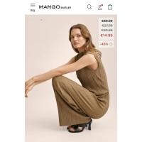 ราคา ชุดเซ็ตMangoไซส์Lสีน้ำตาล (43060757500)