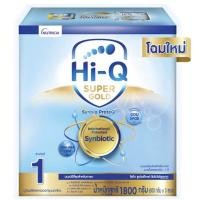 ราคา Hi-Q ไฮคิวซุปเปอร์โกลด์สูตร1 นมผงสำหรับเด็ก ตั้งแต่แรกเกิดถึง 1 ปี ขนาด1,800กรัม(1กล่อง) (8196788409)