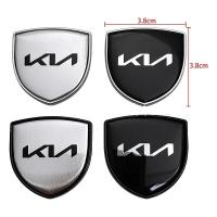 ราคา สําหรับ KIA KN shield โลโก้ 3D สติกเกอร์โลหะด้านหลังสัญลักษณ์รถด้านข้าง badge ตกแต่งสําหรับ Cerato Sorento Sportage R Picanto Morning RIO K3K5K7 Carens (43010233862)