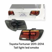 ราคา ไฟท้าย Fortuner 2011 2012 2013 2014 led bar สีสโมค ไฟหรี่ ไฟเลี้ยว ไฟวิ่ง (42151682318)