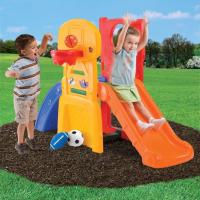 ราคา ปีนป่ายสไลเดอร์ Step 2 All Star Sports Climber With Slide And Balls (22552952840)