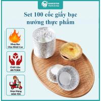 ราคา ชุดถ้วยอบฟอยล์ 100 ใบ - ทาร์ตไข่สะดวก เค้ก และแม่พิมพ์อบหอยนางรม (42200608336)