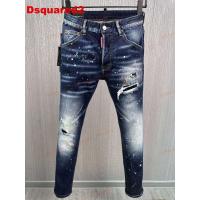 ราคา Dsquared2 กางเกงยีนส์สเปรย์สีสันสดใสสำหรับผู้ชาย กางเกงขายาวทรงสลิมขาดสไตล์ยุโรปและอเมริกัน 9892 (40863547529)
