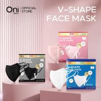 ราคา Oni V-Shape Face Mask 3D Fit Mask Adult 30 Pcs. (26024653599)