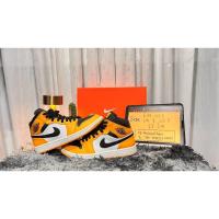 ราคา Nike Air Jordan 1 Mid Taxi มือสอง ใส่ครั้งเดียว 42.5, 27 cm. (27837954384)
