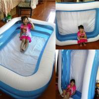 ราคา สระน้ำเป่าลม​ ขนาด​2เมตร​ ยี่ห้อจีหลง (3138745264)