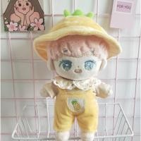 ราคา พร้อมส่งลทบฟรี ชุดตุ๊กตา 20 cm เอี๊ยมสับปะรด (3170884467)