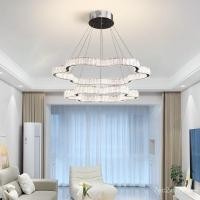 ราคา โคมไฟระย้าห้องนั่งเล่นอิตาลีโคมไฟคริสตัลหรูหราเบาๆ led โคมไฟ VOIZ (26570057752)