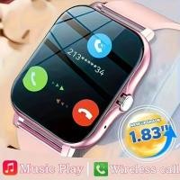 ราคา สมาร์ทวอท์ชสําหรับ Xiaomi 1.83 กีฬาสมาร์ทนาฬิกาฟิตเนสนาฬิกาสุขภาพกันน้ํา Smartwatch ไร้สายนาฬิกาสําหรับผู้ชายผู้หญิง IOS Xiaomi 2025 (27238576847)