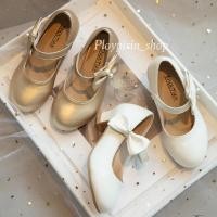 ราคา รองเท้าคัทชูส้นสูง สำหรับเด็ก เบอร์ 27-37 ใส่สบาย ส่งจากไทย #สูงสีล้วน02 (25934571988)