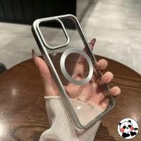 ราคา หรูหราแม่เหล็กสําหรับvivo X100 X100s X90 X90s X80 X70 X70T X60 X50 X30 X27 X23 X21i Lite T3X T2 S1 Pro T1X T1ฝาครอบโทรศัพท์ชุบนุ่มไร้สายชาร์จโปร่งใส (27963899985)