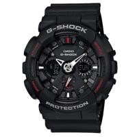 ราคา Casio G-Shock นาฬิกาข้อมือผู้ชาย สายเรซิ่น รุ่น GA-120,GA-120-1A - สีดำ (283187535)