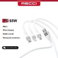 ราคา RECCI สายชาร์จ RS11 PD20W fast charging data cable สายชาร์จซิลิโคน ป้องกันการหักงอ ชาร์จเร็ว (24658097246)