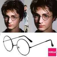 ราคา แว่นตาทรงกลม Harry Potter เลนส์ใส กรอบโลหะสีดำ แฟชั่น (26724976195)