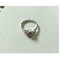 ราคา แหวนเงินแท้แต่งพลอยสีม่วง (9466807805)