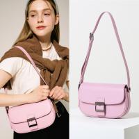 ราคา Jill BY JILLSTUART ZOEY กระเป๋าสะพายไหล่ หนังวัวแท้ ปรับความยาวได้ สีชมพู สไตล์เกาหลี (28525540802)