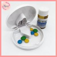 ราคา --MXM--ตลับยาพร้อมที่ตัดยาแบบกลม คละสี #E-0023 (22654931106)