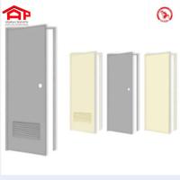 ราคา ประตู PVC จิงโจ้ KR2 บานเกล็ดช่องลมเคลือบยูวี พร้อมวงกบ เจาะลูกบิด (25739119942)