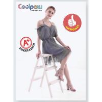 ราคา บันได 3 ชั้น บันไดอลูมิเนียม (สีขาว) Coolpow เกรดA บันไดช่าง อเนกประสงค์ พับเก็บได้ (5476027468)