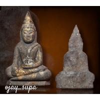 ราคา พระท่ากระดานตะกั่วนมโบราณ 700 ปี พิมพ์ใหญ่เกตบัวตูม ปัดหน้าทอง วัดถ้ำกูป อ.ท่าม่วง จ.กาญจนบุรี (23464422407)