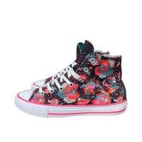 ราคา รองเท้า Converse Girls Taylor All Stars Hi Top Floral Flowers Sneakers Shoes รองเท้าคอนเวิร์ส(งานคัดรองเท้ามือสอง) (27815568566)
