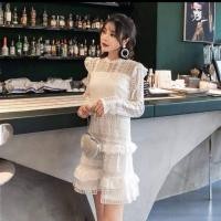 ราคา เดรสลูกไม้งานป้าย Jariya (2184958093)