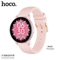 ราคา Hoco Y6 smart watch รุ่นใหม่ล่าสุด​ สีหวานๆ​ แท้100% (19003059198)