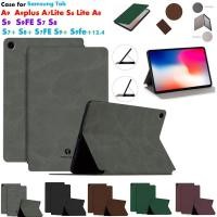 ราคา Samsung Galaxy Tab A9 A7Lite 8.7in A8 10.5 S10FE ซองหนังพลิก S6 Lite 10.4 P610 A9+ S7 S8 S9 11 S7 S8 Plus S7 FE 12.4 เคสป้องกัน (25582196686)