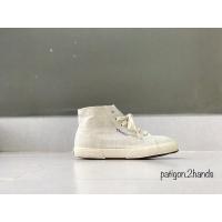 ราคา {2hands.real} รองเท้าผ้าใบ Superga High Top S0094A0-size 38 (28627671330)