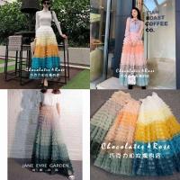 ราคา กระโปรงผ้ามุ้งระบายชั้นๆสวยหวาน (25353134138)