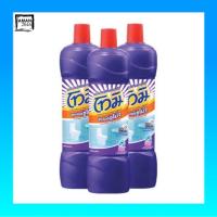 ราคา โทมิ น้ำยาล้างห้องน้ำ สีม่วง ขนาด 850 มล. จำนวน 3 ขวด (4112460088)