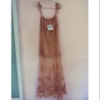 ราคา เดรสยาวสีน้ำตาลอ่อนมือสอง (5135049166)