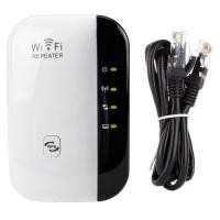 ราคา Wifi Repeater(สีขาว) ตัวรับสัญญาณ WiFi ตัวดูดเพิ่มความแรงสัญญาณไวเลส 300Mbps (6408608187)