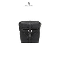 ราคา G U C C I JUMBO GG MESSENGER SMALL BLACK EMBOSSED CALF SHW (27182713783)