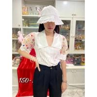 ราคา เสื้อทรงเชิ้ตแต่งแขนซีทรูแขนสั้น (7664519470)