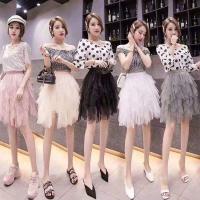 ราคา กระโปรงผ้ามุ้ง ฟรุ้งฟริ้ง (6678033814)