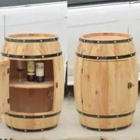 ราคา ZB305 ตกแต่งถังไวน์ ถังเบียร์ ตู้ไวน์ไม้โอ๊ค ถังไม้ตั้งโชว์ (22381502502)
