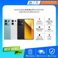 ราคา Xiaomi Smartphone Redmi Note 13 5G (8+256/12+512)/จอ6.67นิ้ว/Graphite Black,Arctic White,Ocean Teal/รับประกันศูนย์1ปี (25287948741)