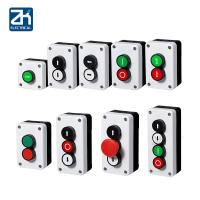 ราคา With arrow symbol, start stop self sealing waterproof button switch emergency stop industrial handhold control box (11073195339)