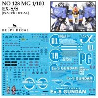 ราคา ดีคอลน้ำ [DELPI] 128 EX-S/S GUNDAM MG 1/100 WATER DECAL (21635230688)