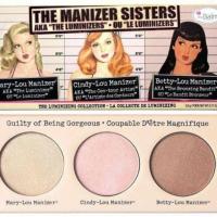 ราคา The Balm The Manizer Sisters "the luminizers" Palette (308324070)