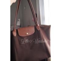 ราคา กระเป๋า Longchamp Le Pliage แท้ Size M หูยาว สีน้ำตาล (1477277296)