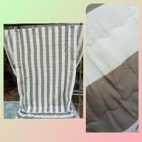 ราคา ผ้าปูรองนอน ชายระบาย 3.5 ฟุต มือสอง(ทำความสะอาดแล้วค่ะ) (14848954607)