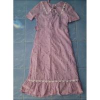 ราคา เดรสฉลุงานป้ายโบริต้า ซื้อมายังไม่เคยใส่ สีม่วงอ่อน (20126635718)