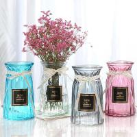 ราคา สร้างสรรค์นอร์ดิกแจกันแก้วดอกไม้แห้งการจัดดอกไม้แจกันโปร่งใสที่มีสีสันแจกันดอกไม้แฟชั่นแจกันแก้วห้องนั่งเล่นตกแต่ง (42314404456)