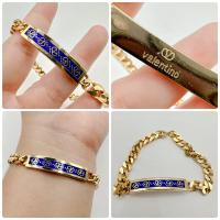 ราคา สร้อยข้อมือ แบรนด์ Valentino แท้ สภาพสวย ยาว 8 นิ้ว (24803498719)