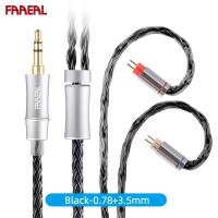 ราคา FAAEAL หูฟัง Reaplceable สาย 0.78 มม./QDC Connector 5N 16 Strands OFC Silver-plated อัพเกรดสายชุดหูฟังสายไฟสําหรับ Zero Castor Saga MT5 (41955571598)